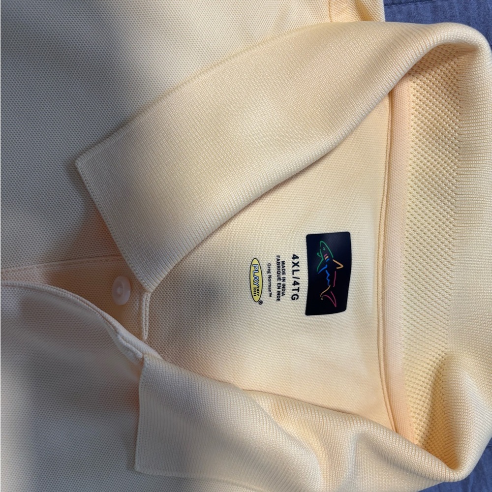Greg Norman Collection Yellow Polo Shirt